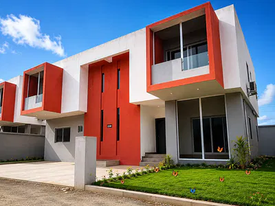 Luxury Greene 5 Bedroom Detached Duplex — Community 25, Tema, Accra