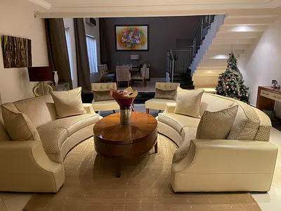 Fully Furnished Luxurious 4-Bedrooms with BQ — Boundary Road, East Legon, Accra