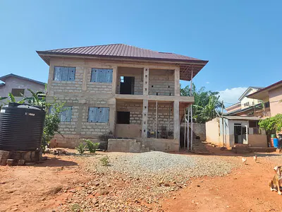 Titled 4 Master BRM Storey House at Gbawe