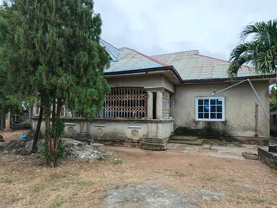 Main Road Side 4 Bedrooms House & Plot.