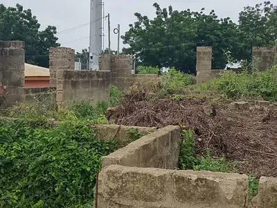 Unroofed 3master BRM House at Anyaa Hills Accra