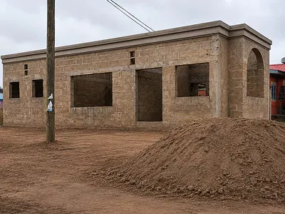 3 Bedroom Uncompleted Building in Buduburam — Kasoa-Winneba Road, Gomoa East, Central Region