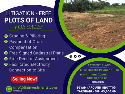 Litigation Free Plots for Sale at Adjoa (Behind Ghacem Estate)