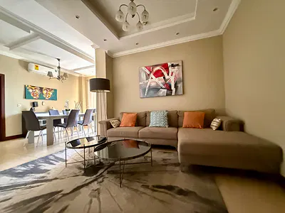 Furnished 1 Bedroom Apartment with Swimming Pool and Gym — Cantonments, Accra