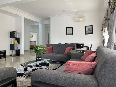 Furnished 3 Bedroom Apartment with Swimming Pool and Gym — Cantonments, Accra