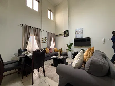 Furnished 2 Bedroom Duplex Apartment with Swimming Pool — Airport Residential Area, Accra