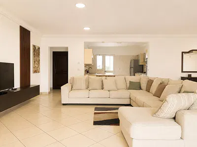 Furnished 3 Bedroom Apartment with Staff Quarters & Swimming Pool — Airport Residential Area, Accra