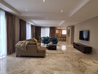 Furnished 3 Bedroom Apartment with Swimming Pool and Gym — Airport Residential Area, Accra