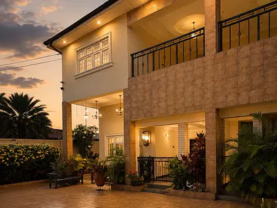 Fully Furnished 2 Bedroom All Ensuite Apartment — Community 17, Spintex, Accra