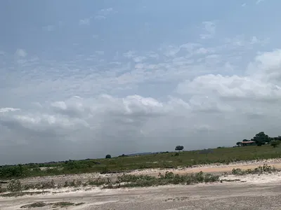 A Well Demarcated 1/2 Plot — Tsopoli, Ningo Prampram District, Accra