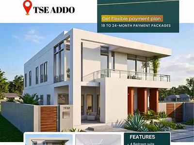 Premium 4 Bedrooms Townhouse — Tse Addo, Accra