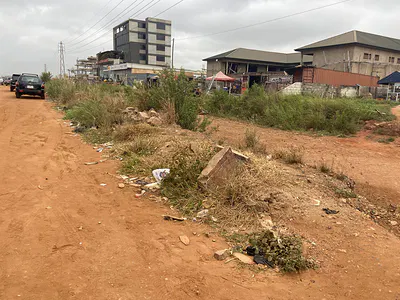 Titled Commercial Land -Prime Roadside, Mall-Adjacent — Tema, Accra