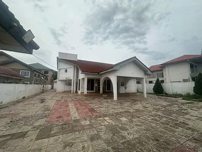A 10 Room Commercial Property Facing Directly Into the Main Road — Boundary Road, East Legon, Accra