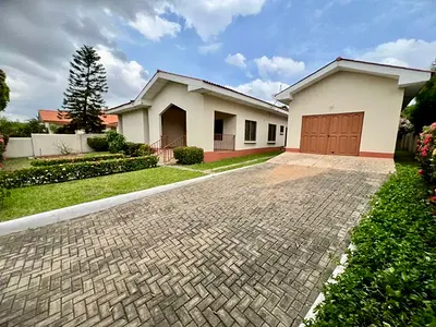 3 Bedroom Bungalow with Outhouse in a Gated Community with Pool — East Airport, Airport Residential Area, Accra