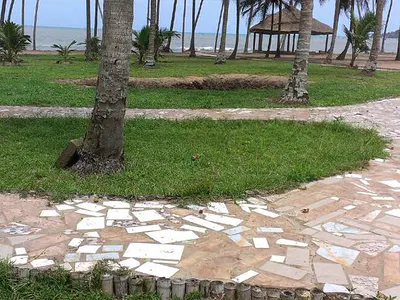 Beachfront Property Bungalow/Chalet Flats — Cape Coast Metropolitan, Central Region