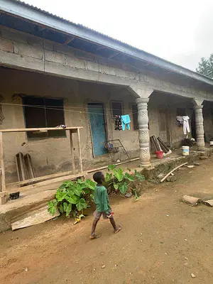 2.5 Acre Farm Land with Uncompleted House — Off Nsawam Adeiso Road, Adeiso, Akuapim South Municipal, Eastern Region