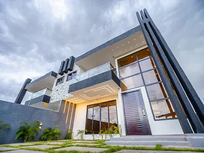 Newly Built 4 Bedroom Contemporary Semi-Detached House — Otinshie/Adjiringanor, East Legon, Accra