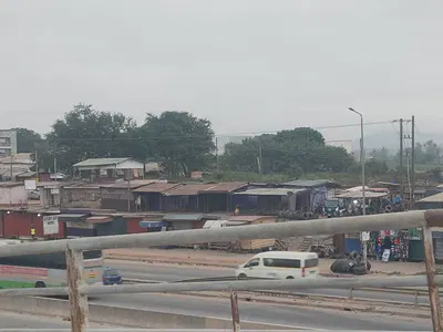 18 Acres of Land — Spot M to Ofankor Barrier Main Road, Ofankor, Accra