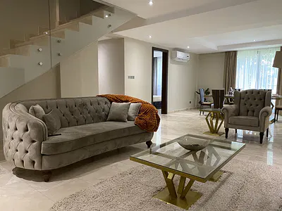 Furnished 3 Bedroom Duplex Apartment with Swimming Pool — Airport Residential Area, Accra
