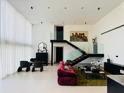 Furnished 3 Bedroom Penthouse with Swimming Pool and Gym — Airport Residential Area, Accra