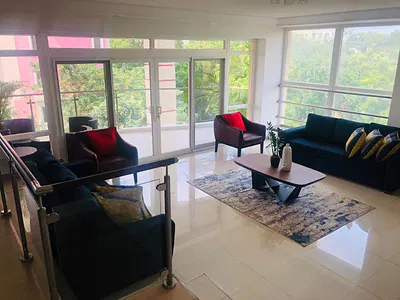 Furnished 3 Bedroom Apartment with Swimming Pool, and Fitness Center — Airport Residential Area, Accra