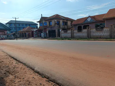 Road Side Half Plot of Land — Feyiase Pentecost Junction Road., Kumasi Metropolitan, Ashanti