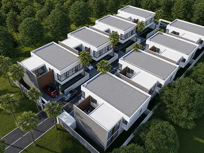 Contemporary 3-Bedroom Townhouse + Staff Quarters.off-Plan — Papao/Legon 298, Ga East Municipal, Accra