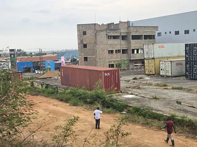 Land with Uncompleted Structure — Spintex, Accra