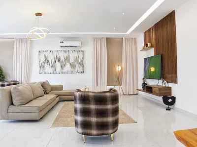 3 Bedrooms Fully Furnished — Ghana Canada, Adjiringanor, East Legon, Accra