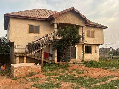 4-Bedroom House with Substantial Construction — Tarrazo Junction, Dawhenya, Tema, Accra