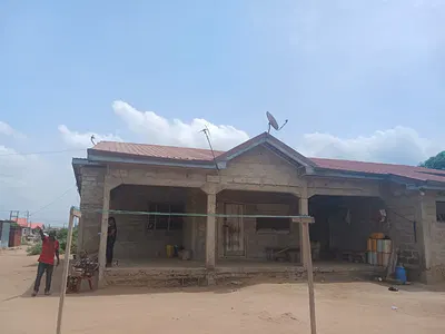 Titled 4BRM Roofed House — Kokrobite Langma, Ga South Municipal, Accra