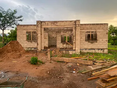 3 Bedroom Uncompleted House — Wa Technical University (Wapoly) Behind the Lecturers Bungalow, Wa Municipal District, Upper West Region