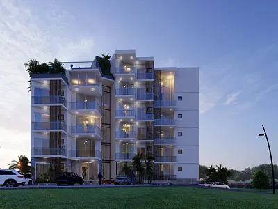 Luxury 1-Bedroom Apartment with Rooftop Pool - December Handover — Iatebu Crescent, Cantonments, Accra