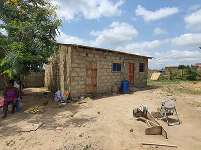 Plots with Two Rooms — Domiabra, Ga South Municipal, Accra
