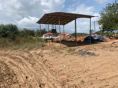 Roadside 4 Plots of Land — Mankesim, Gomoa East, Central Region