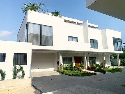 4 Bedroom Semi-Detached Townhouse with Boys' Quarters — Cantonments, Accra