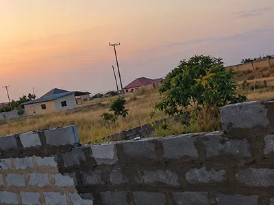 Half Plot with Uncompleted Building — Castle Gate Area, Afienya, Tema, Accra