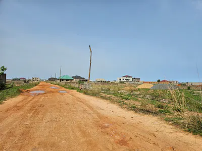 Your Land Investment Opportunity: Half Plot of Land — Skyport City, Tsopoli, Ningo Prampram District, Accra