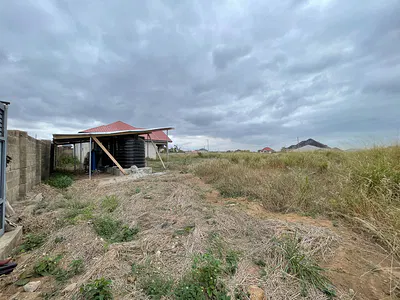 4-Plots of Land with Borehole and Newly Structure — Millennium City, Kasoa, Awutu-Senya East, Central Region