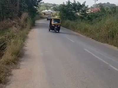 10 Plots. (Road Side) — Adwumakaase Kesse, Near Fawoade, Kumasi Metropolitan, Ashanti