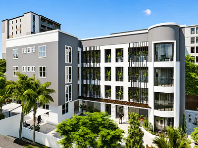 1-Bed Apartment Pool, Gym & Elevator — Ga East Municipal, Accra